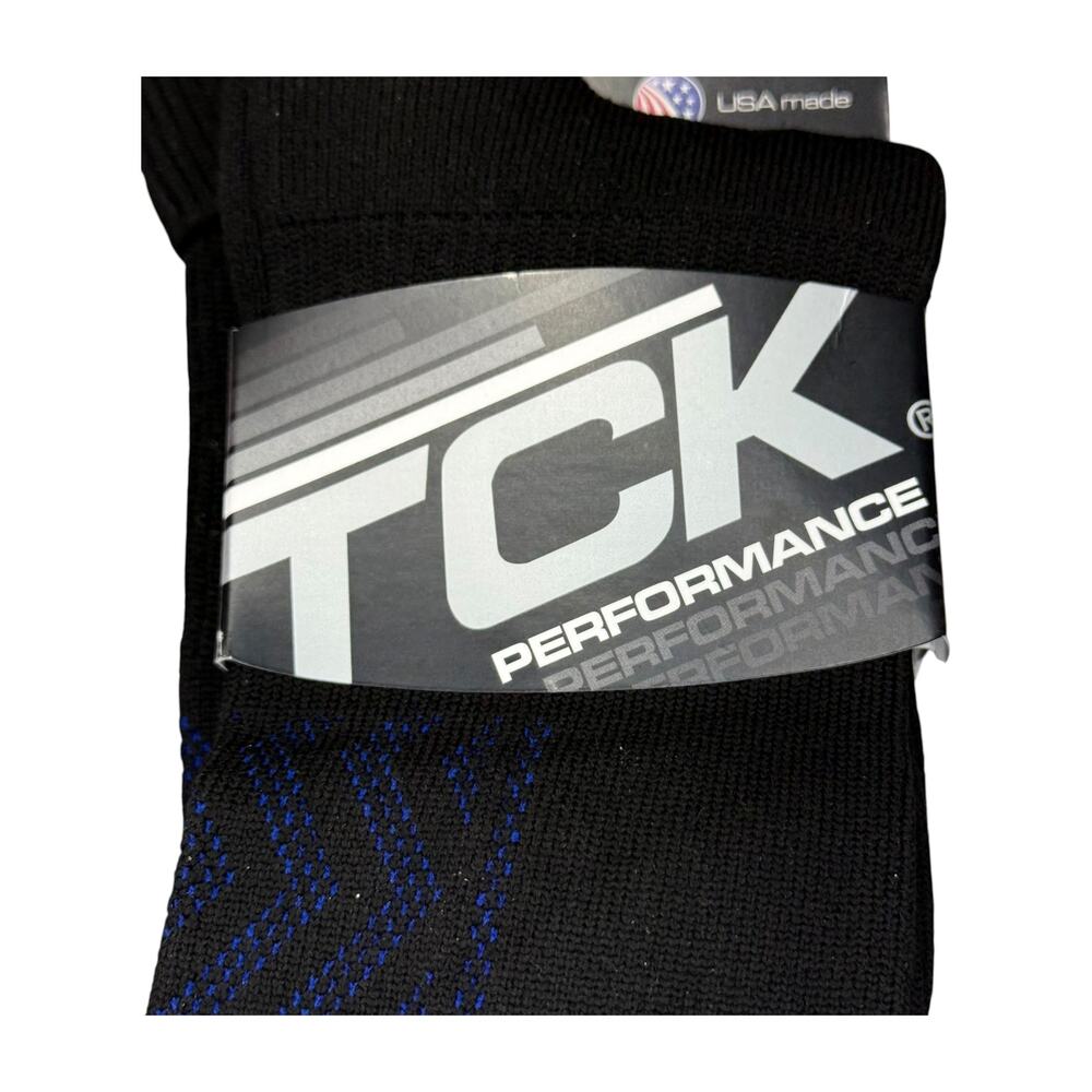 TCK Performance Over Calf Athletic Socks Medium NWT USA Made - Picture 3 of 7